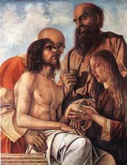 Pieto 1474 Renaissance Giovanni Bellini Peintures à l'huile